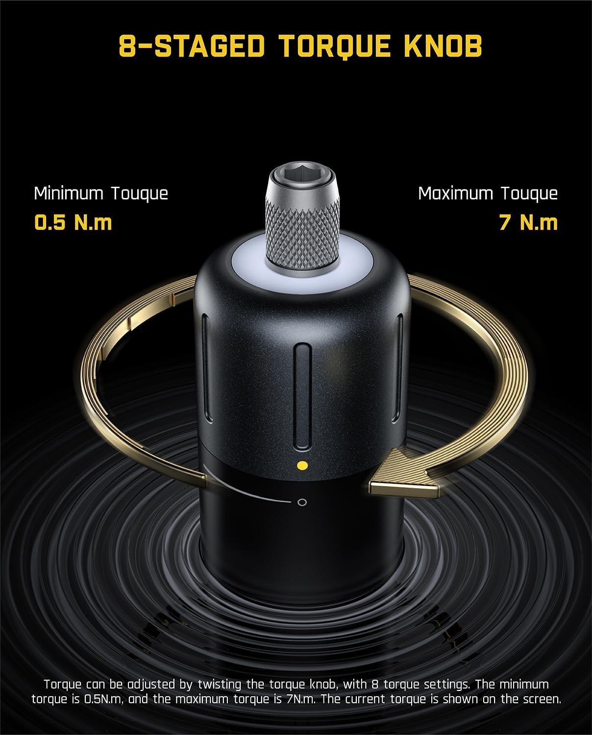 Fanttik S1 APEX Electric Screwdriver, Pivot Handle Screwdriver, Max 7N.m High To