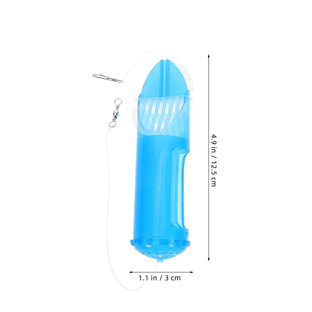 4 Pcs Fishing Bait Storage Basket Carp Method Feeder Cage Clip on Swivel