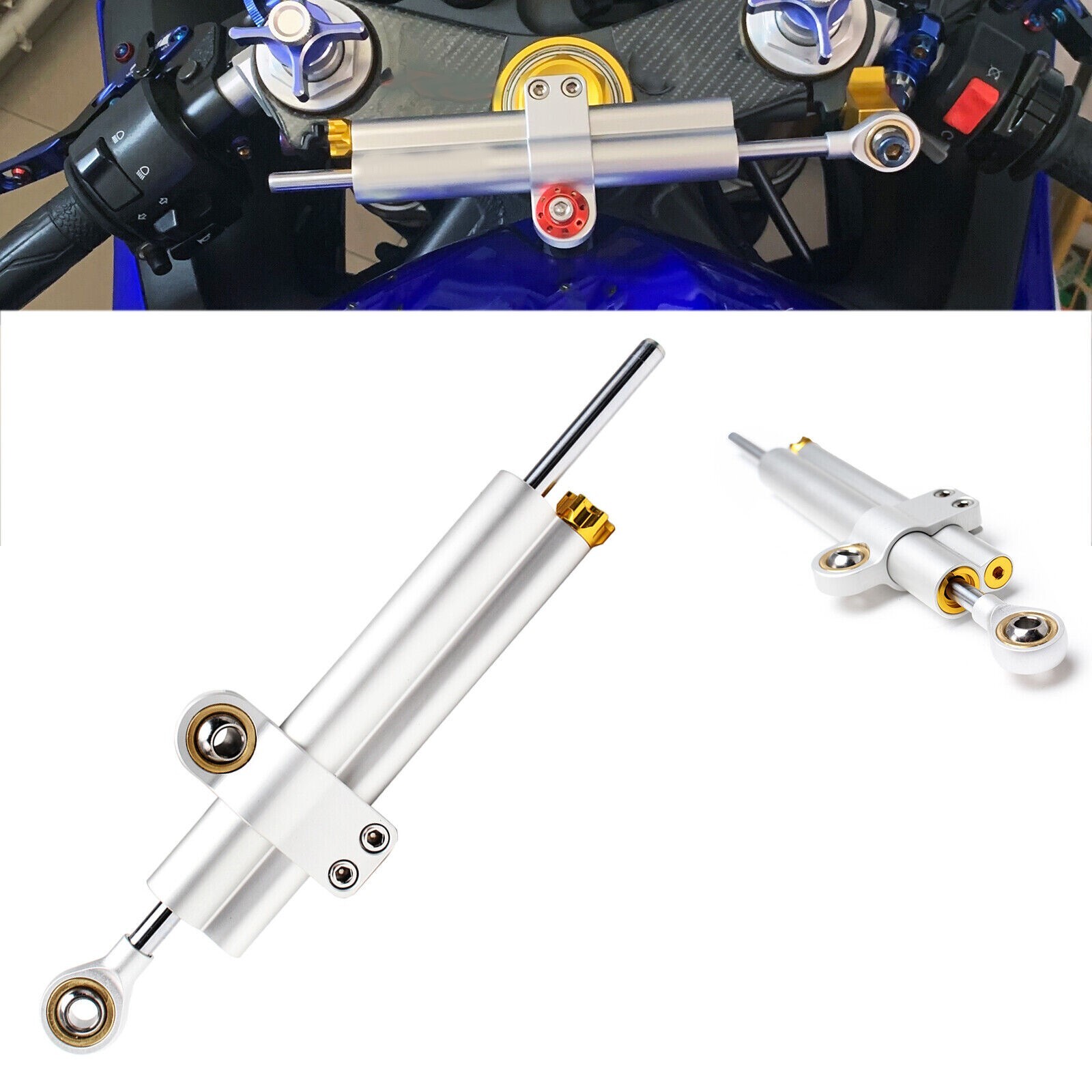 Steering Damper Stabilizer For Kawasaki Ninja 650 EX650 Ninja ZX10R ZX1000