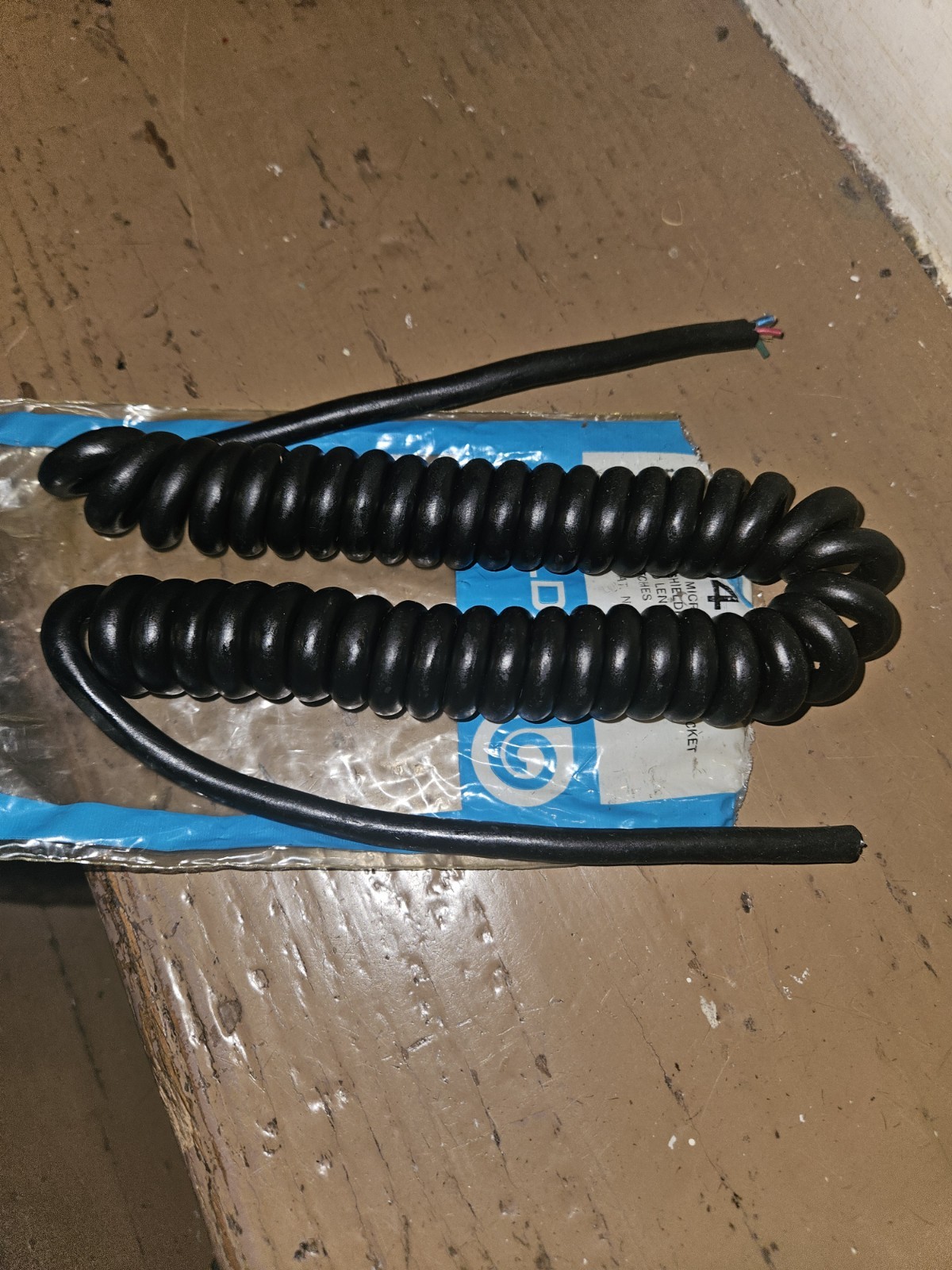 VINTAGE NOS BELDEN REPLACEMENT HAM RADIO CORD #8491 HEAVY DUTY CONDUCTOR 6FT.