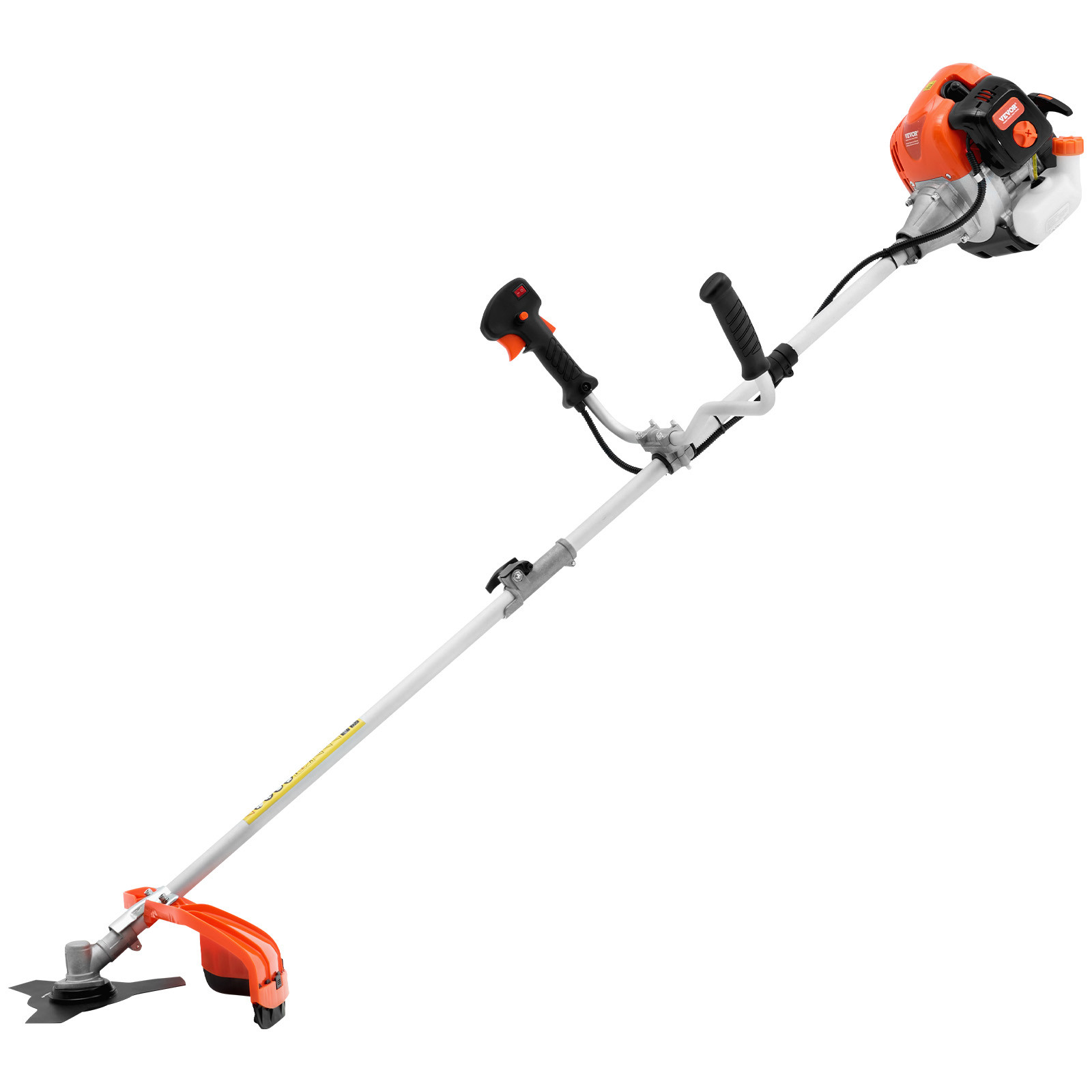 VEVOR Cordless String Trimmer 16.9" 51.7CC Gas Powered Grass Trimmer