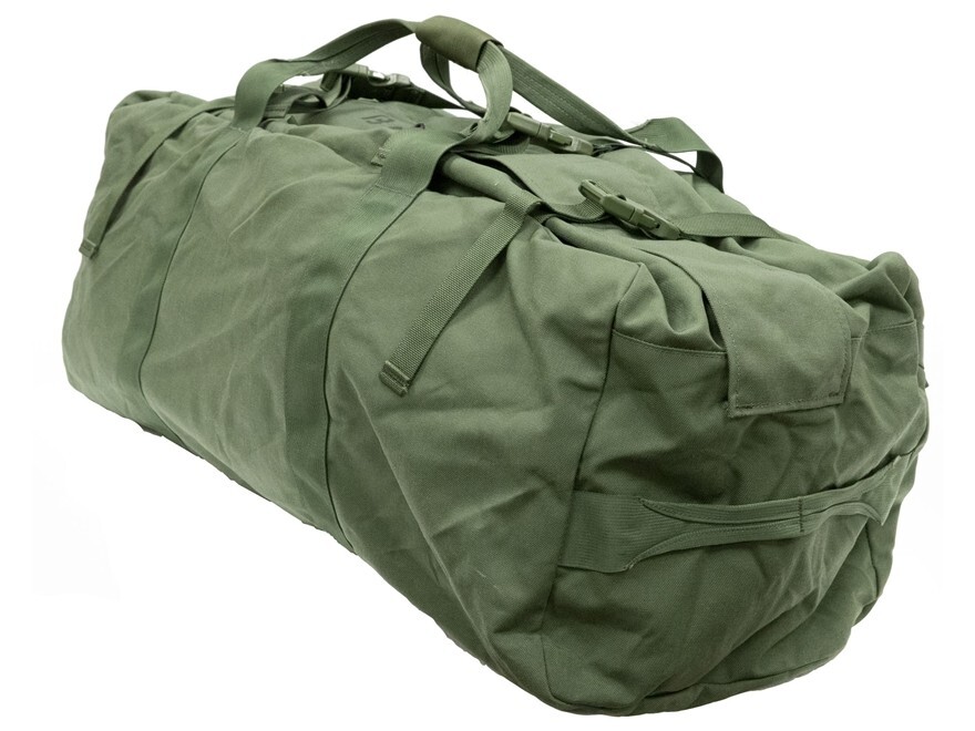 USGI Improved Zippered Duffle Bag OD Green