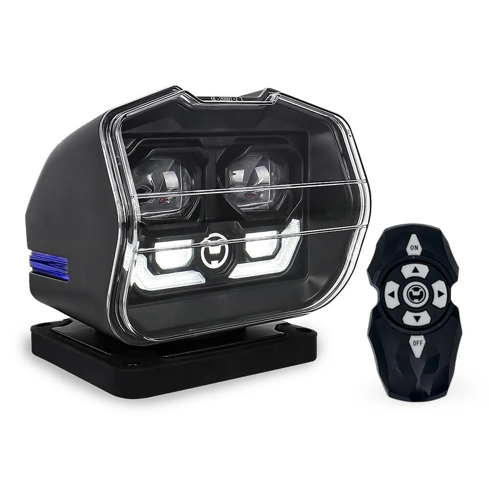 LED Remote Control Searchlight Marine Boat Car Truck Wireless Spotlight Magnetic