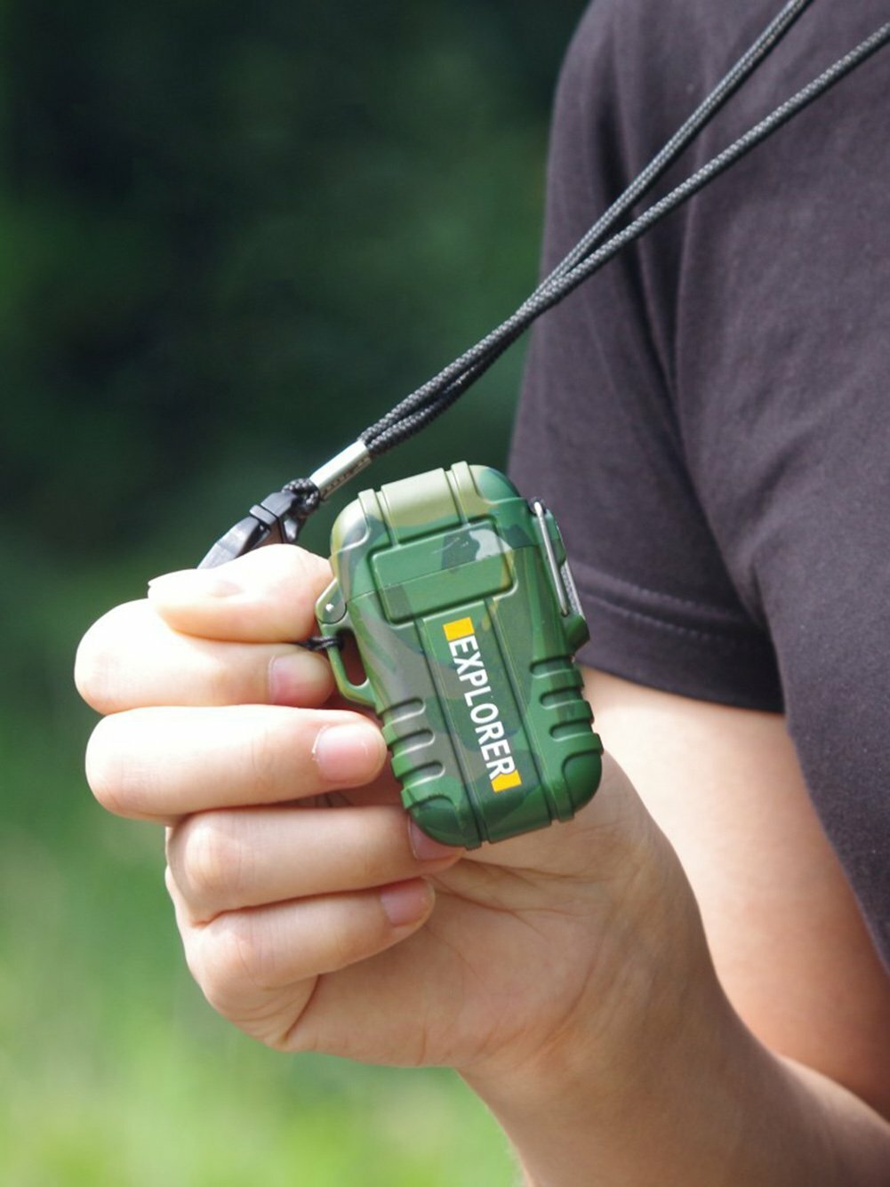 Dual Arc Plasma Electric USB Rechargeable Flameless Lighter Waterproof Windproof