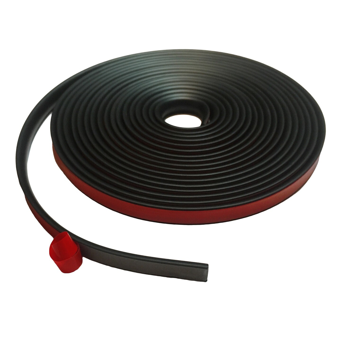 1/2", 1", 2" Self-Adhesive Flexible Rubber Molding Trim Strip - Protector Edging