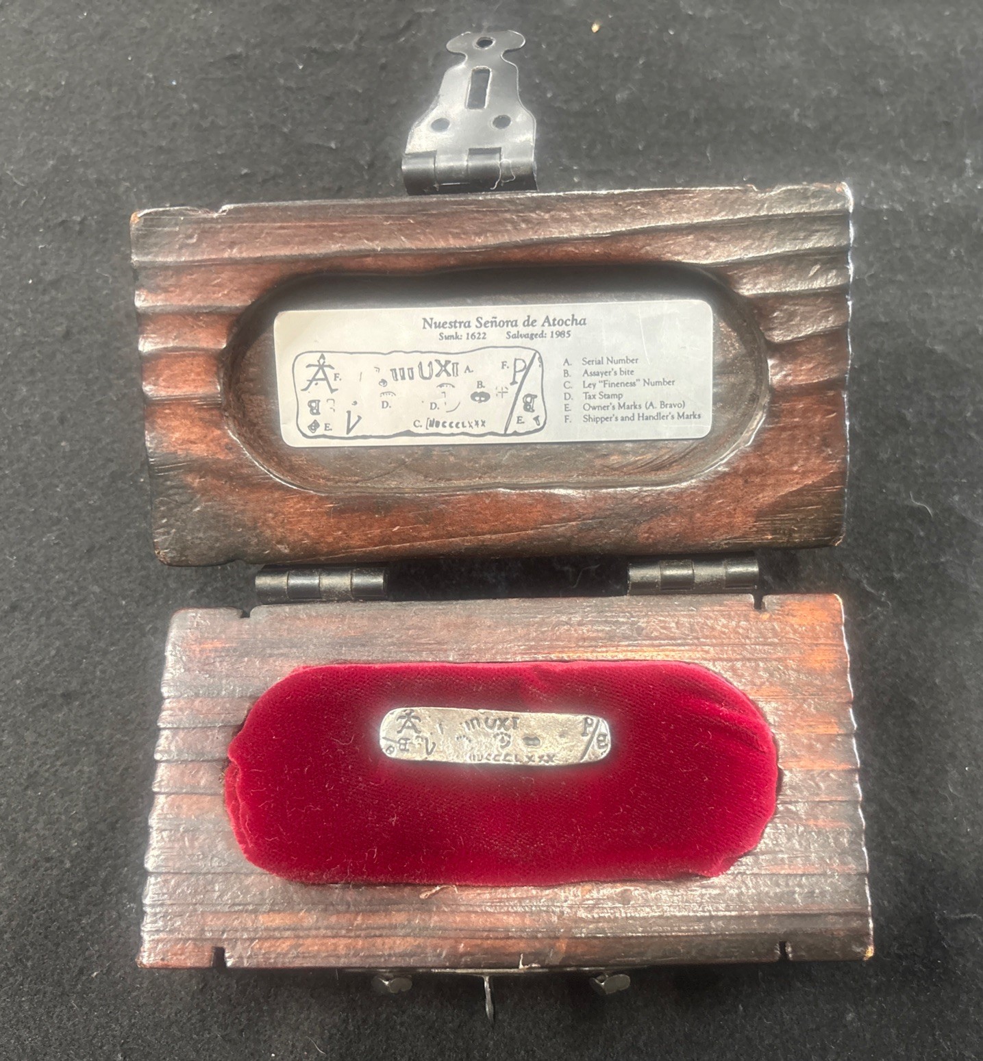 Silver Ingot From Nuestra Senora De Atocha