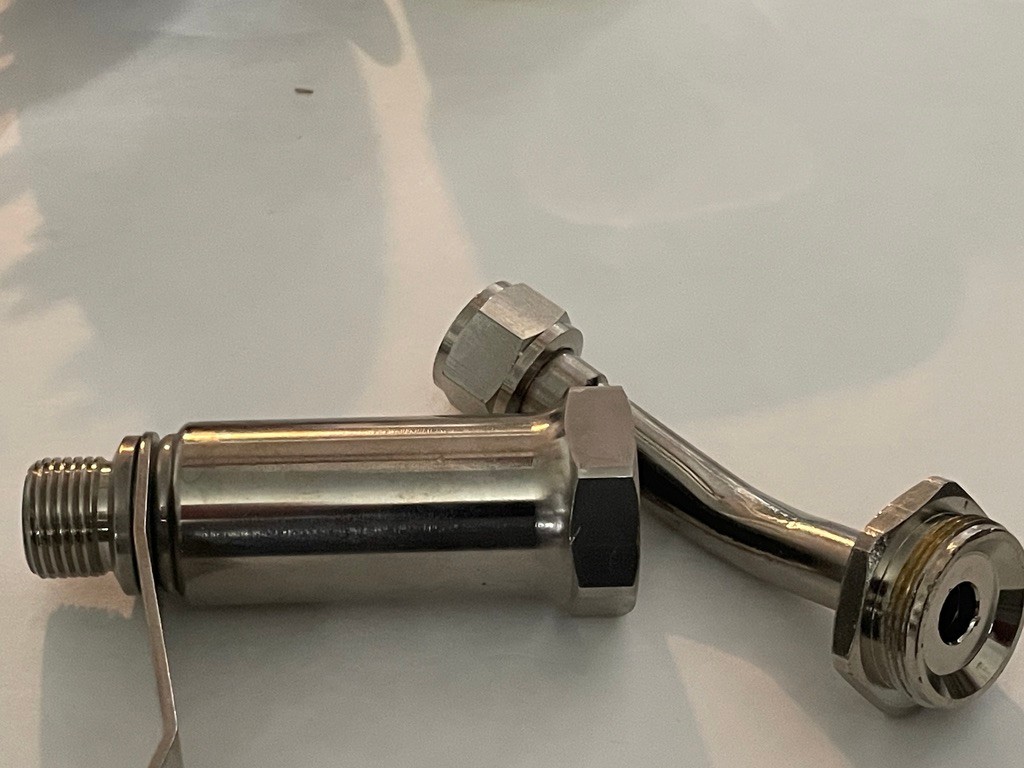 BINKS AIR SPRAY GUN MOUNTED FLUID FILTER INCLUDES 100 MESH OEM ELEMENT