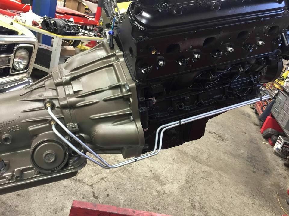 LS Swap 4L60e Pre Bent Transmission Cooler Lines LS1 LS2 LS3 LS6 LS7 Hot Rod New