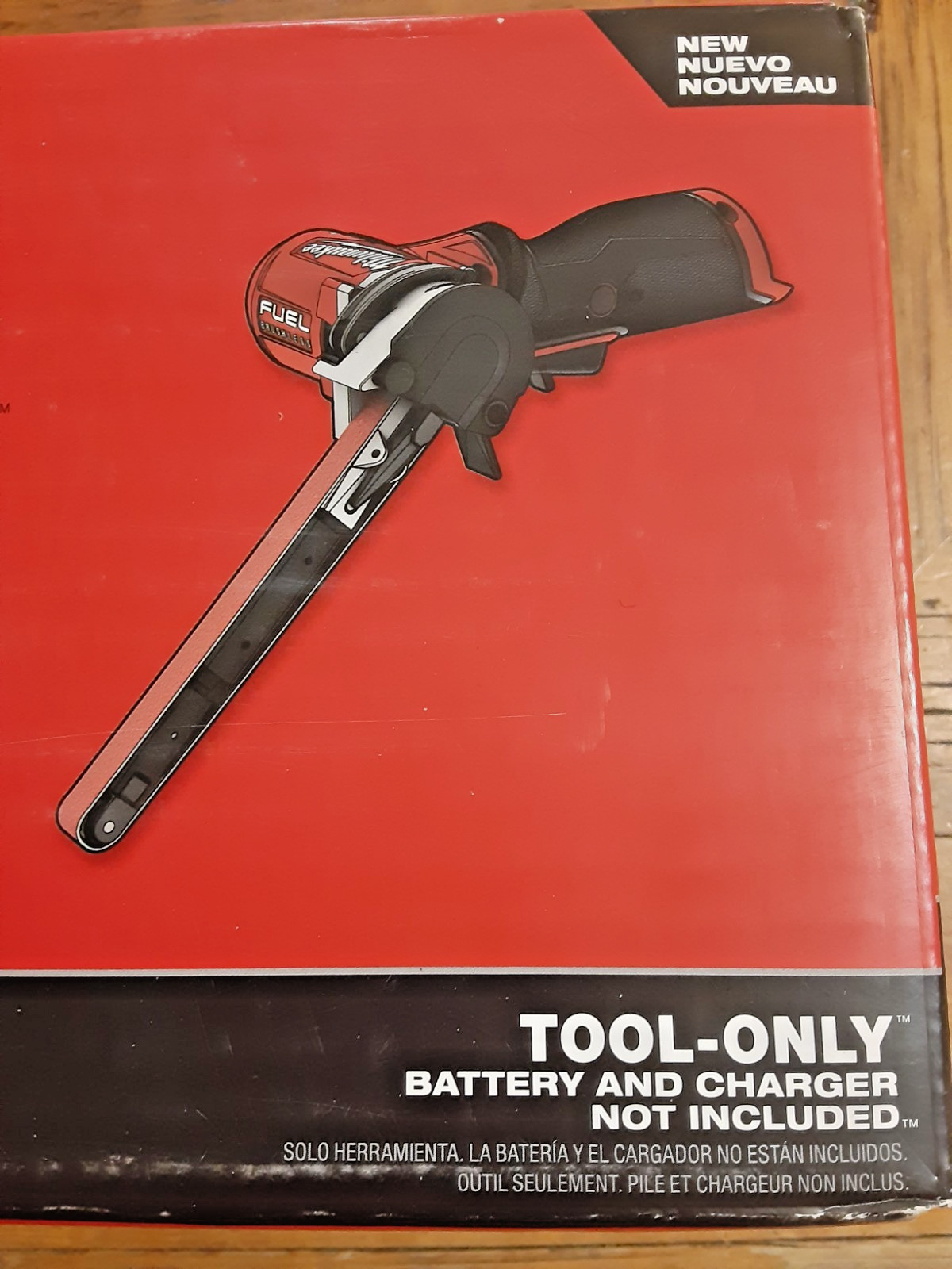 Milwaukee M12 FUEL 1/2" x 18" Cordless Bandfile (2482-20) TOOL ONLY - BRAND NEW
