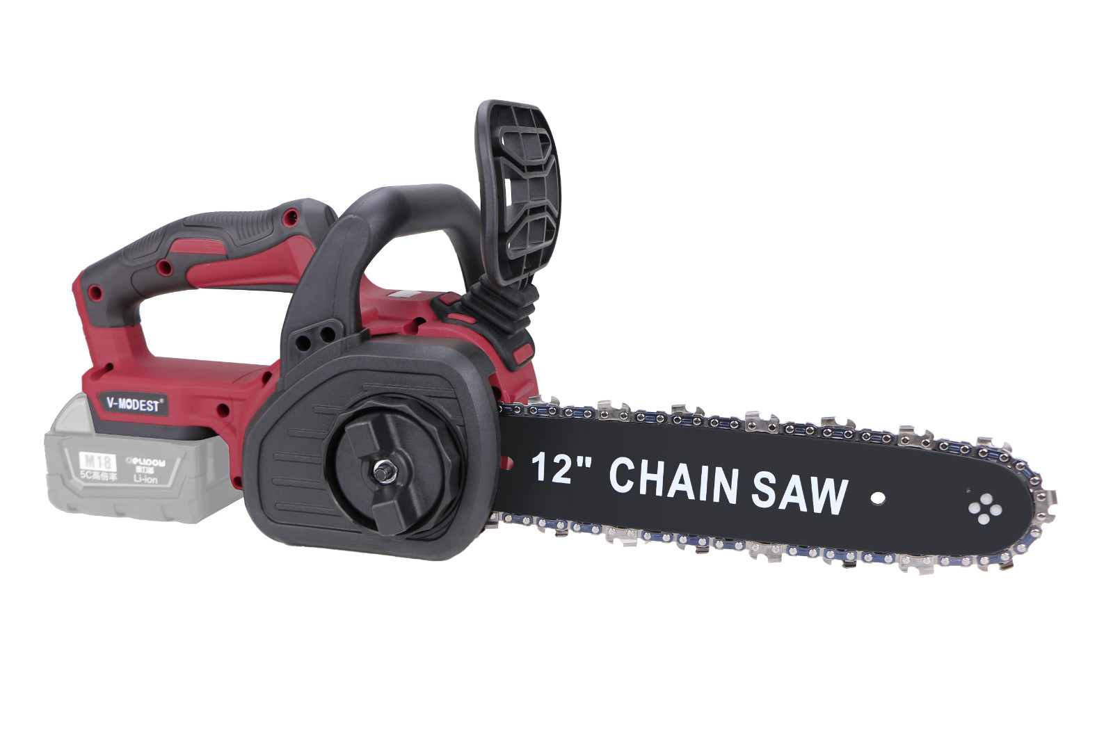 Compatible Milwaukee M18 Fuel 18V Battery Brushless 12 in Cordless Chainsaw
