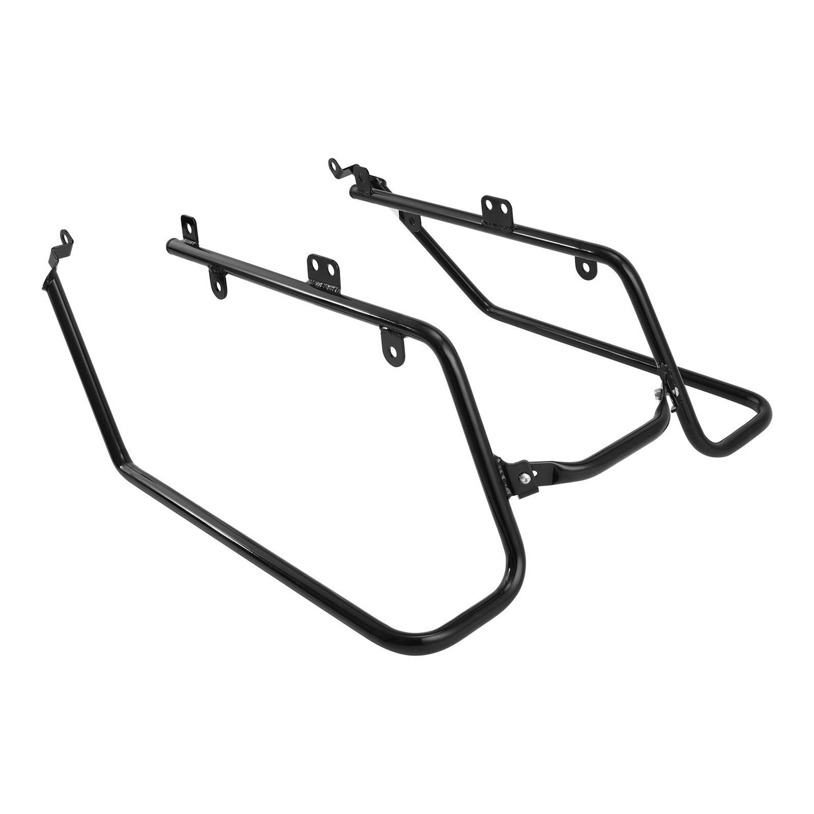 Hard Saddlebags & Conversion Brackets For Harley Dyna FXDF FXDB FXDC FXDL 08-17