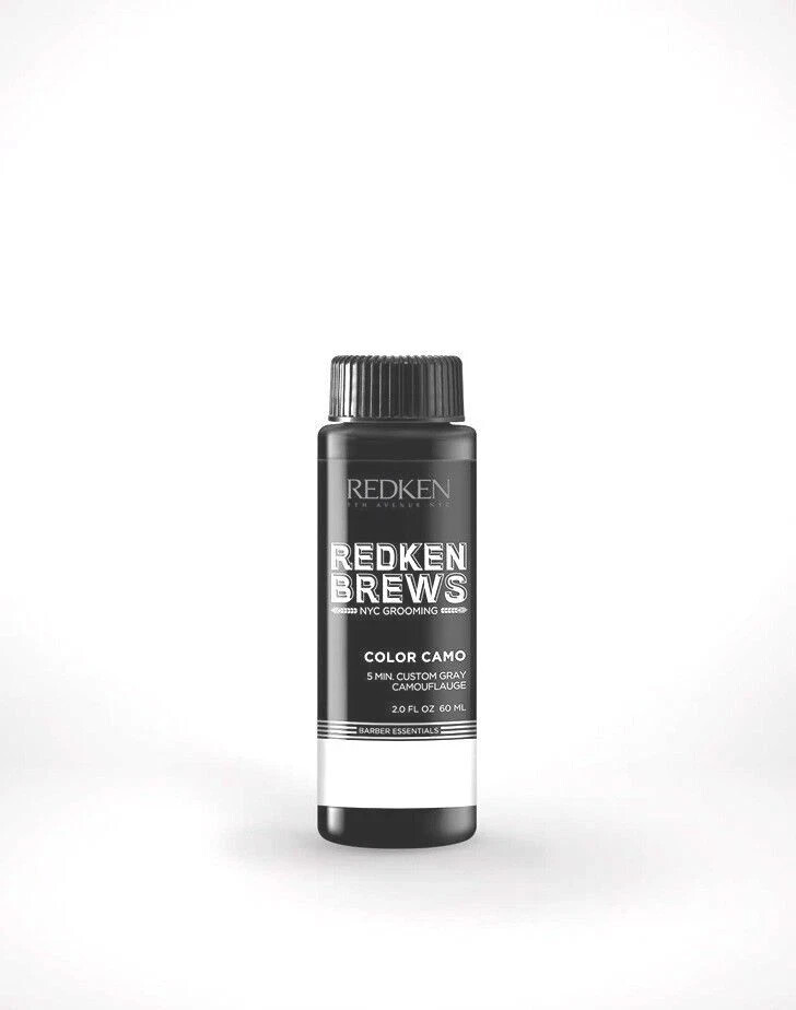 Redken Brews FOR MEN 5 minute Color Camo Gray Camouflage - Choose any Shade