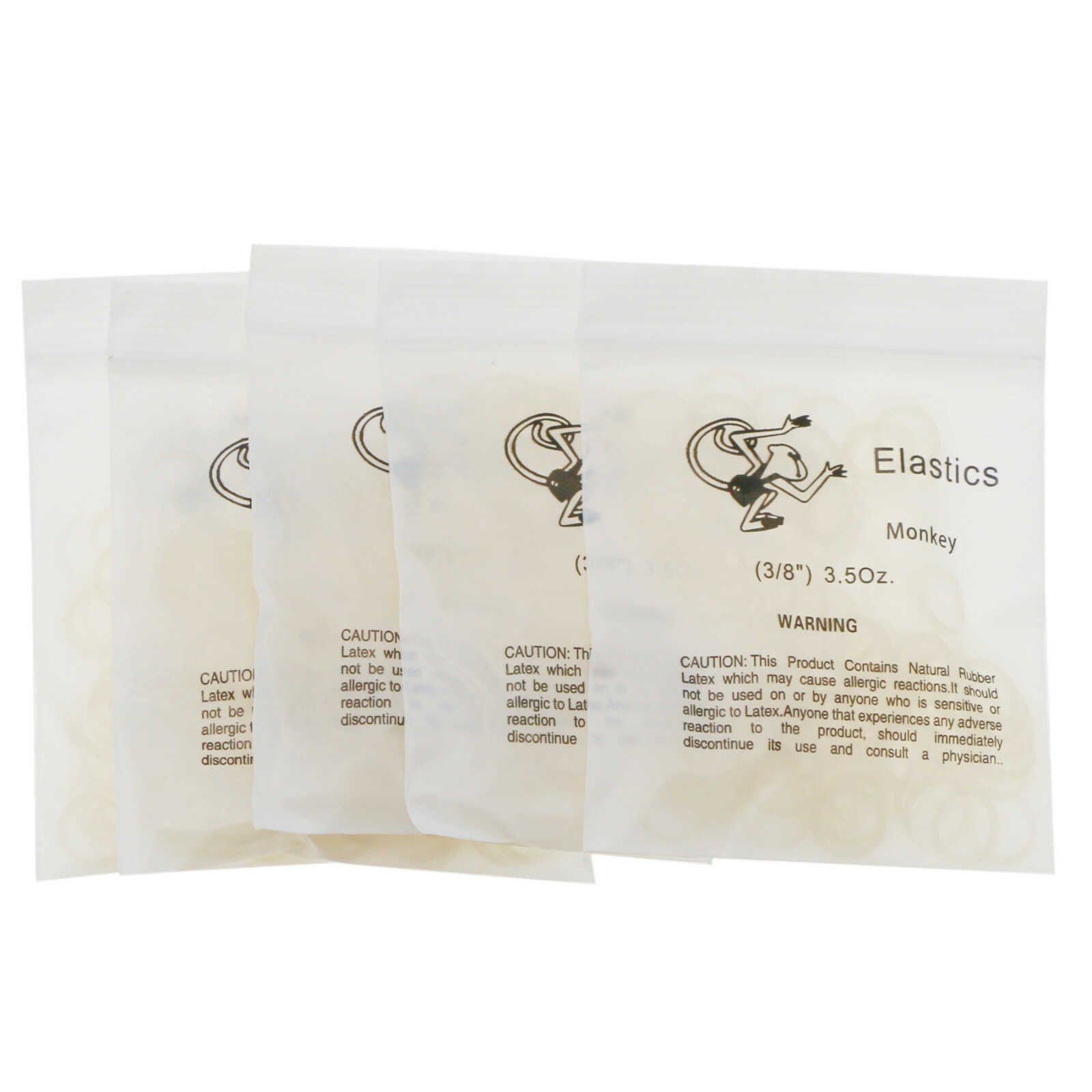 US Dental Orthodontic Rubber Bands Ortho Elastics Latex Braces 3.5 5.0 6.5 OZ