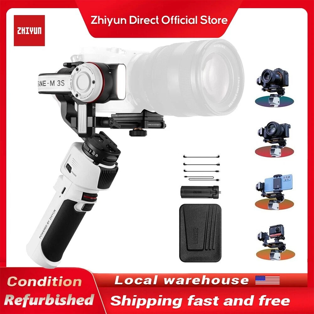 ZHIYUN Crane M3S M3 S 3-Axis Handheld Gimbal Stabilizer for Mirrorless Cameras
