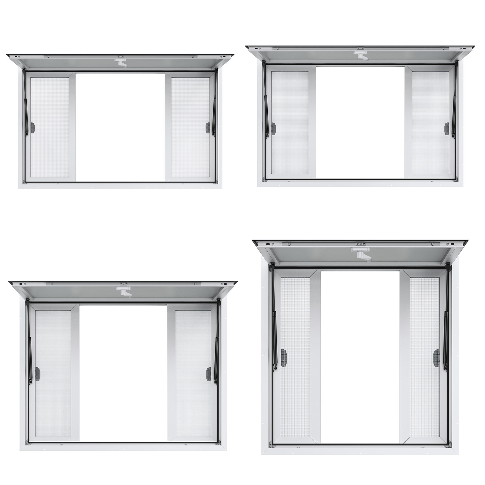 60x36/36x36/53x33/36x48in Concession Stand Serving Window Service Awning
