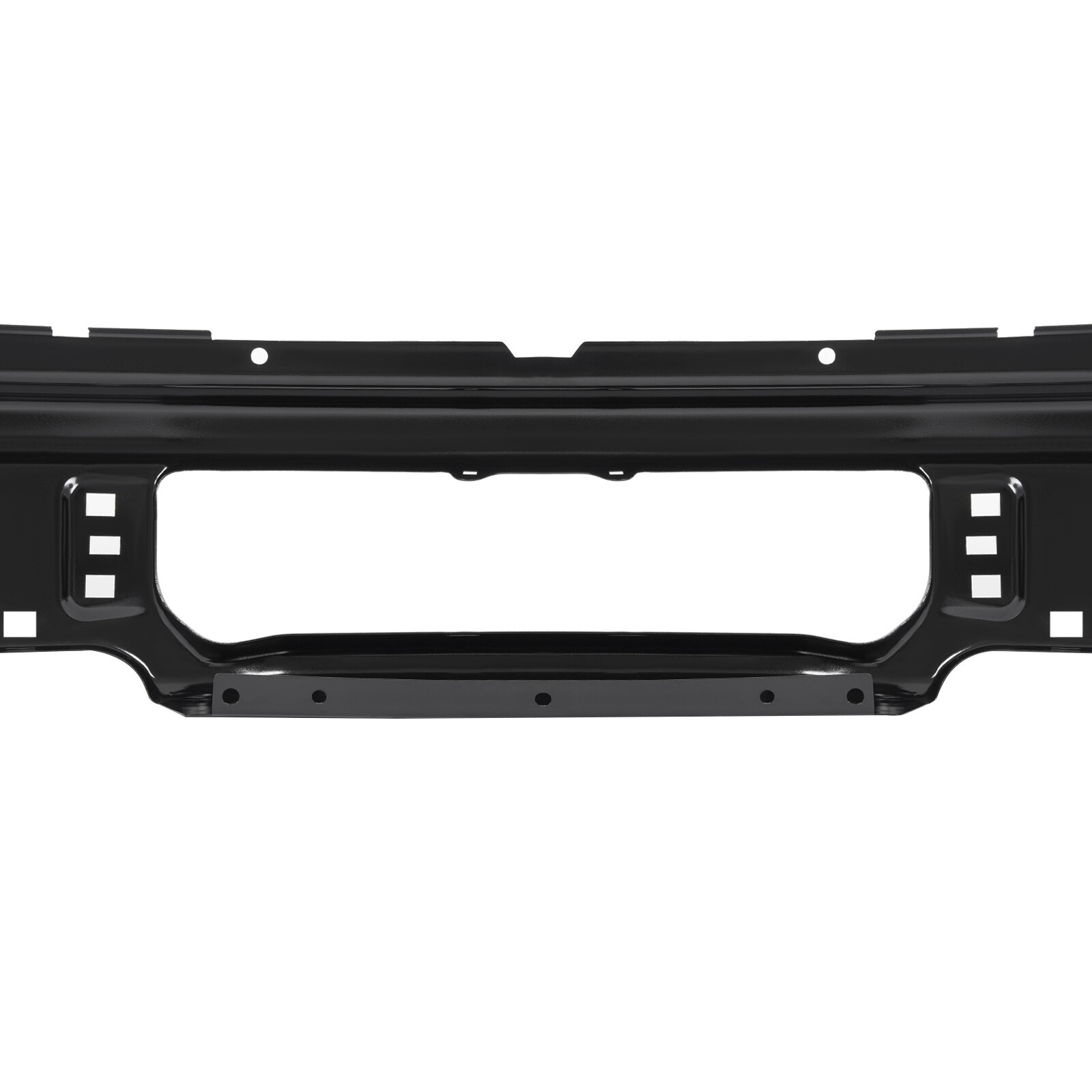 Front Black Steel Bumper Face Bar For Ford F150 2009-2014 w/ Fog Light US NEW