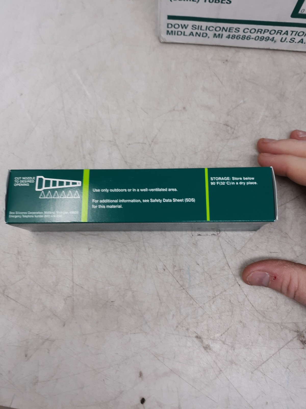 DOWSIL 732 Multi-Purpose RTV Sealant 12-Tube Case Aluminum 3oz Each