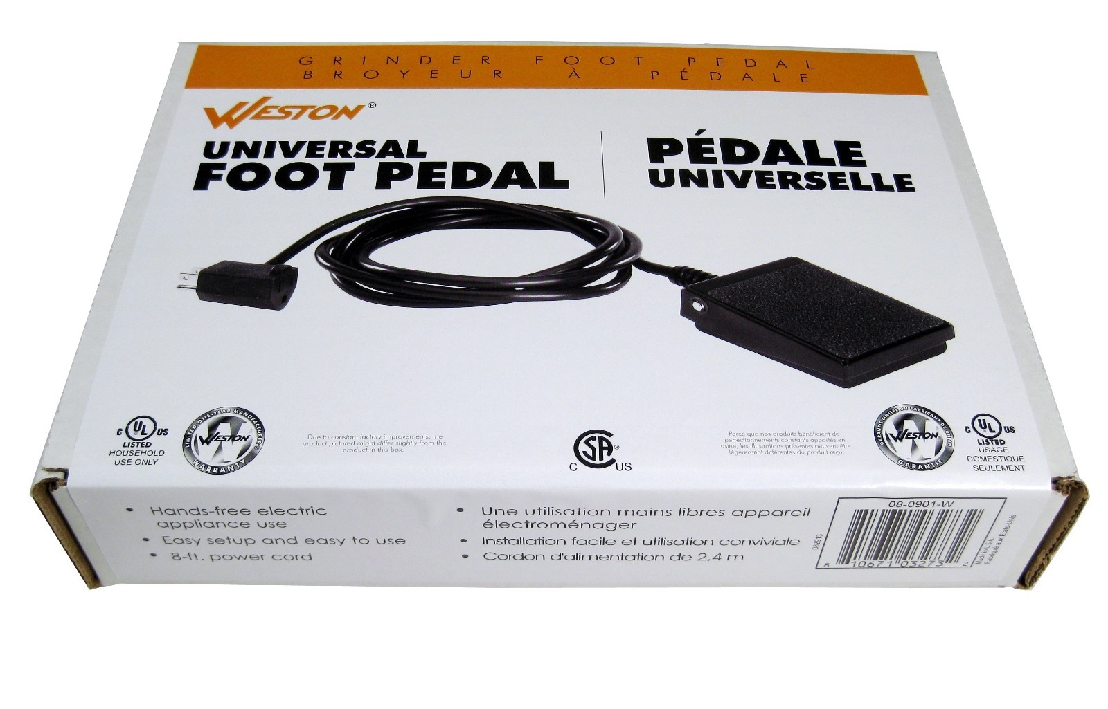 Weston Grinder Pedal Made in USA