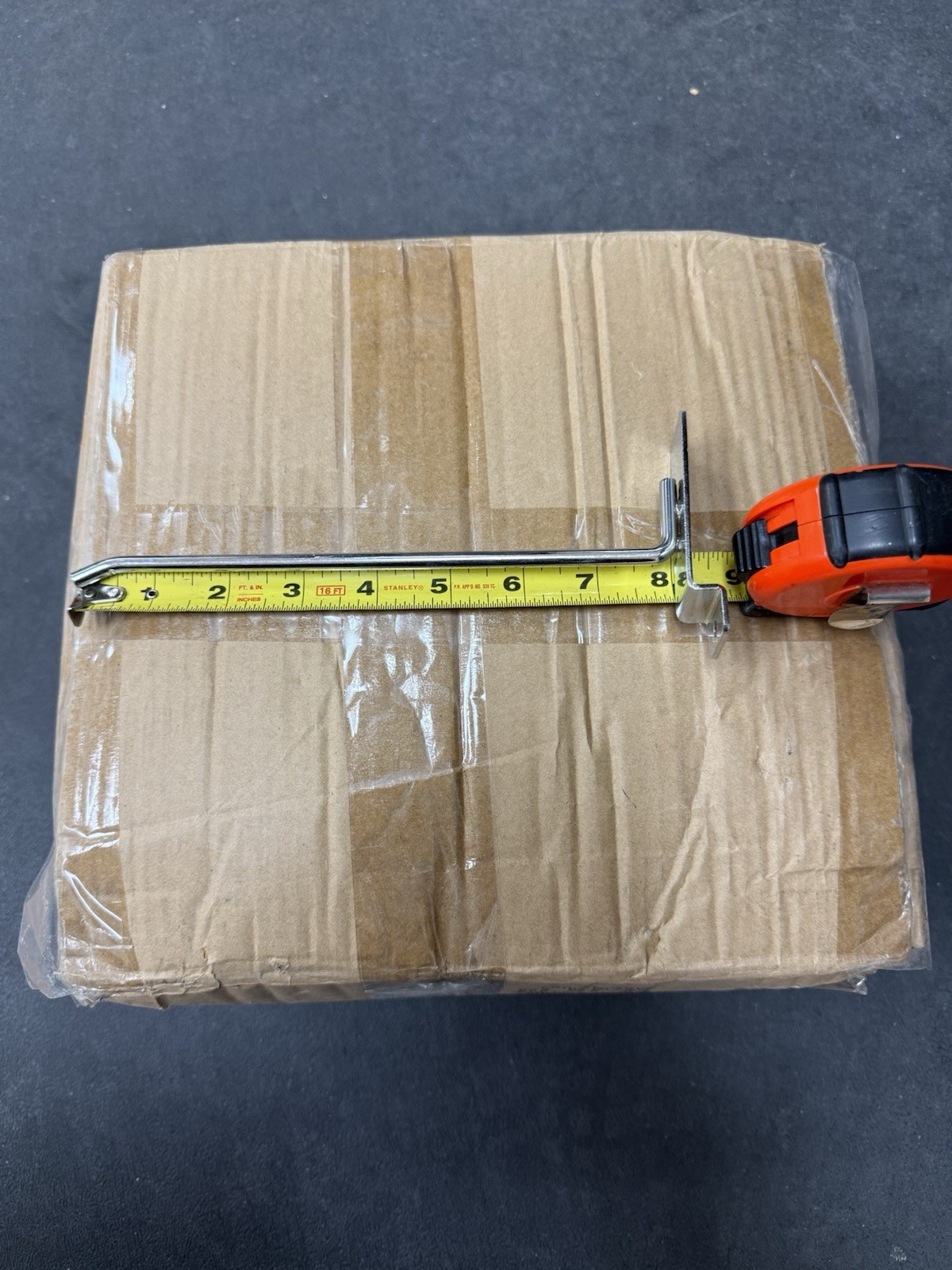 Slatwall Hooks Chrome 8” New 100 PCS