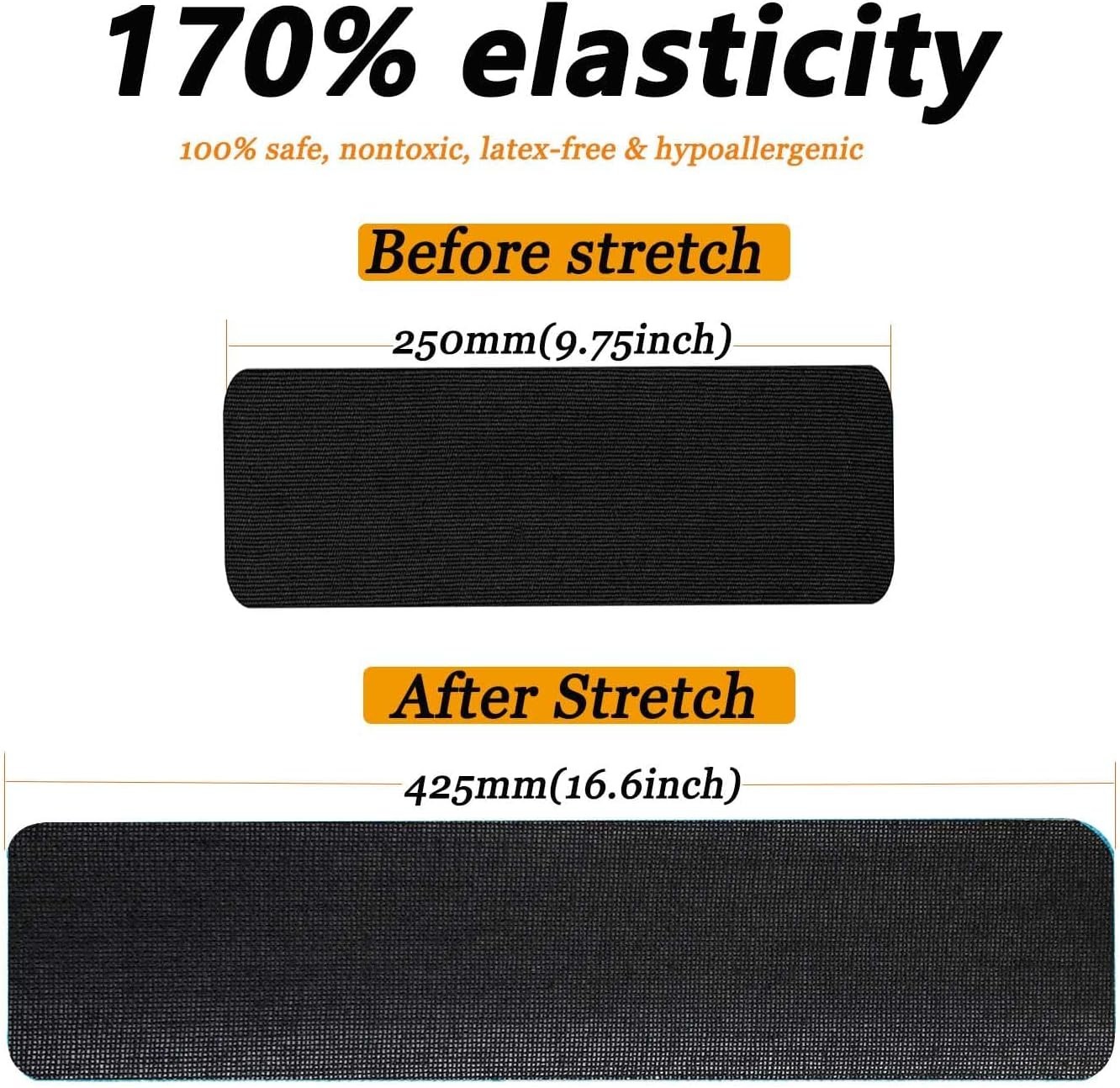 20 Strips KT Tape Cotton 10" Precut Kinesiology Therapeutic Elastic Sports Roll