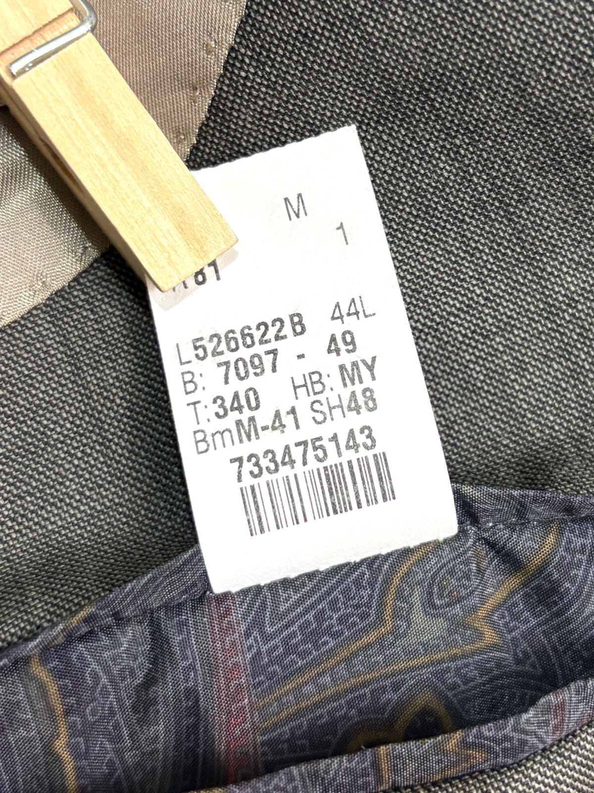 Ralph Lauren 44L 34x32 Green 2pc Pant Suit 100% Wool Pleated Cuffed Classic