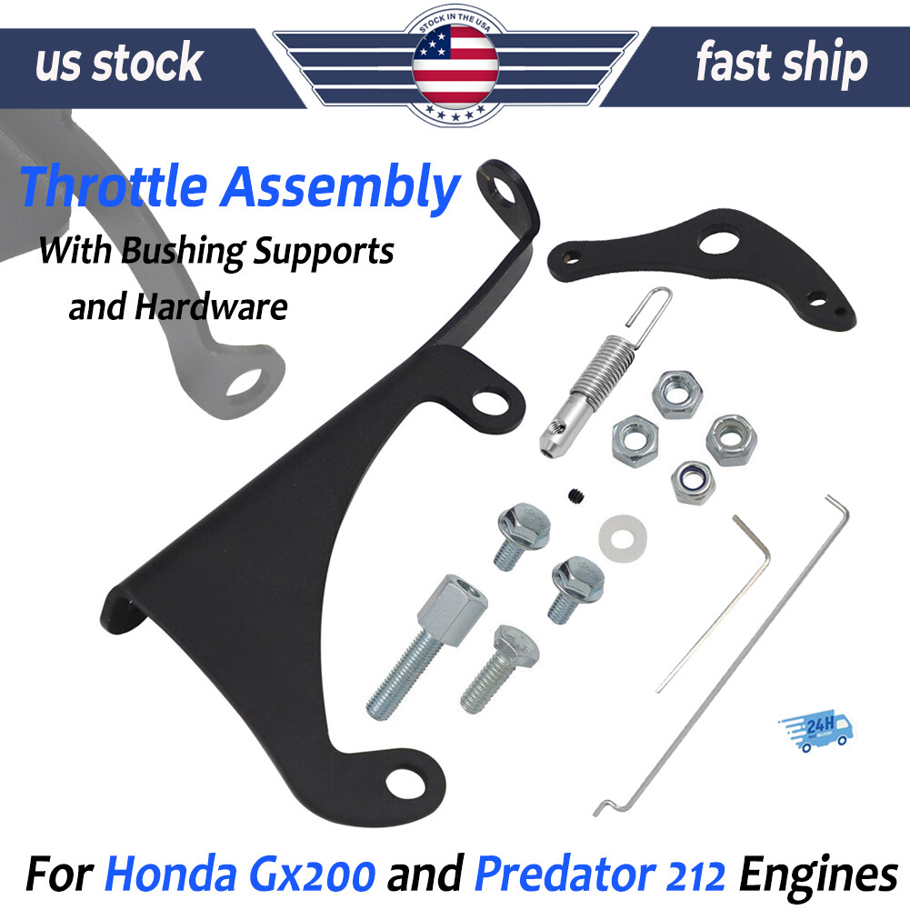 Throttle Linkage Kit For Ungoverned Engines Gx200 Predator 212 Go Kart Minibike