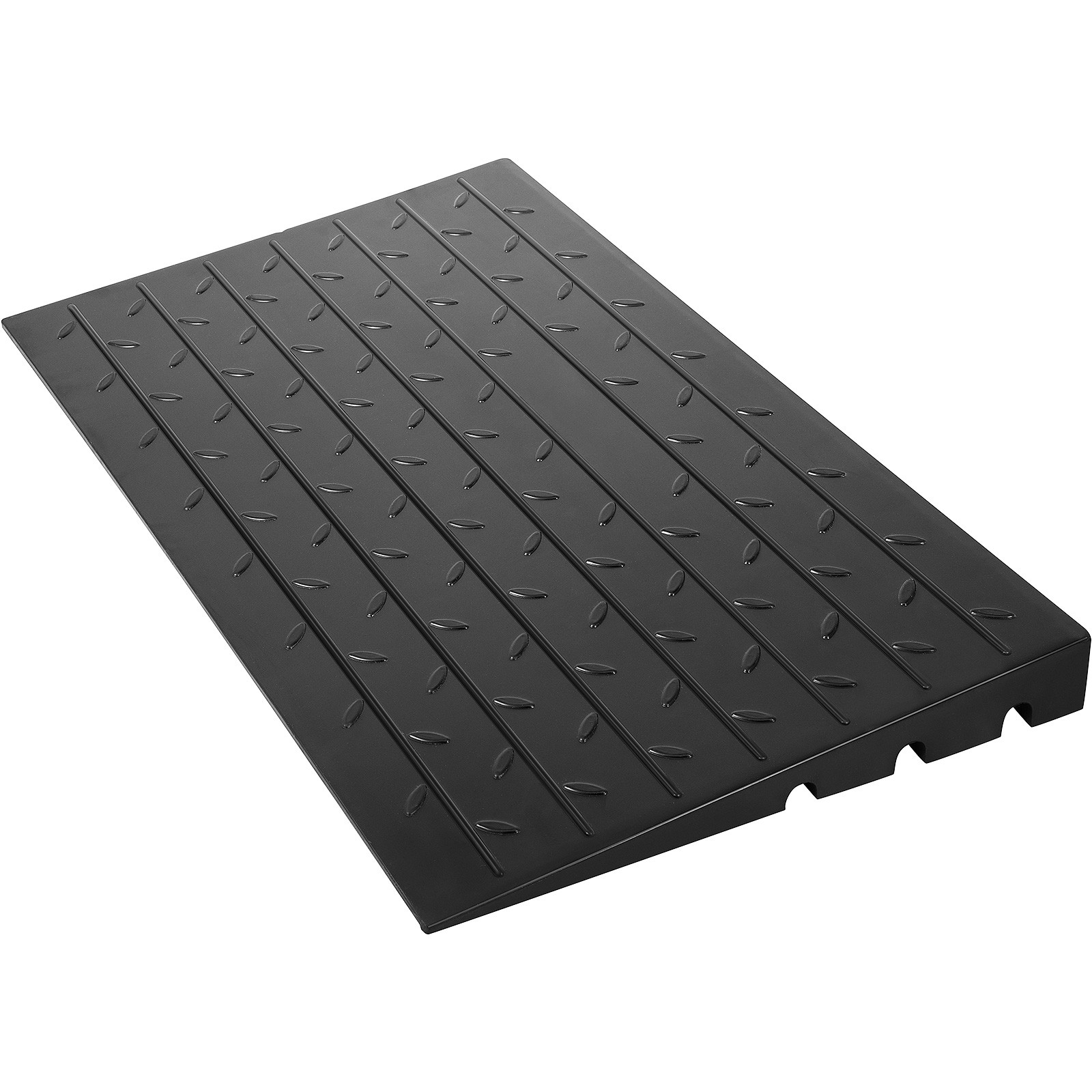 2.6" Rubber Curb Ramp Threshold Ramp 2200lbs Load for Wheelchair Access