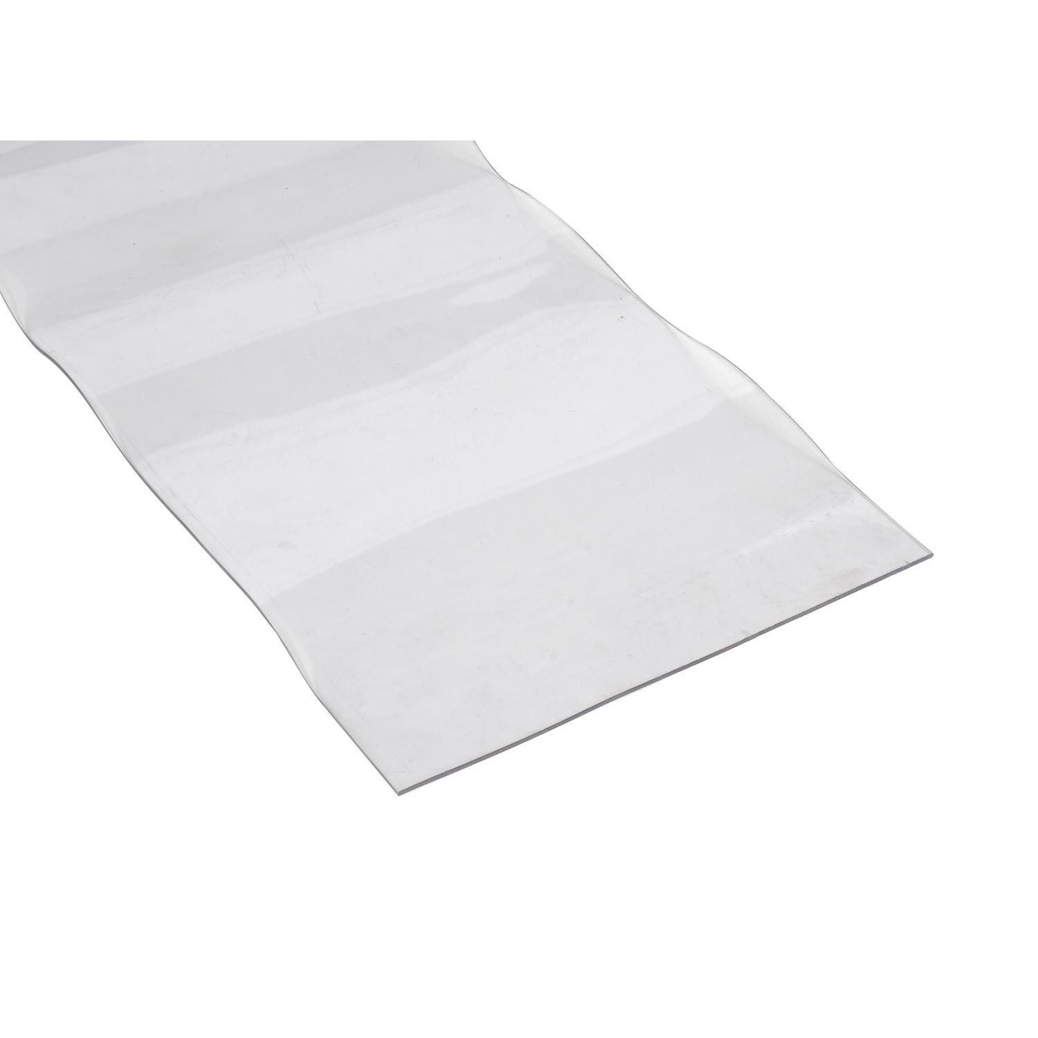 12" x 10' Standard Clear Strip for Strip Curtain Doors Lot of 5