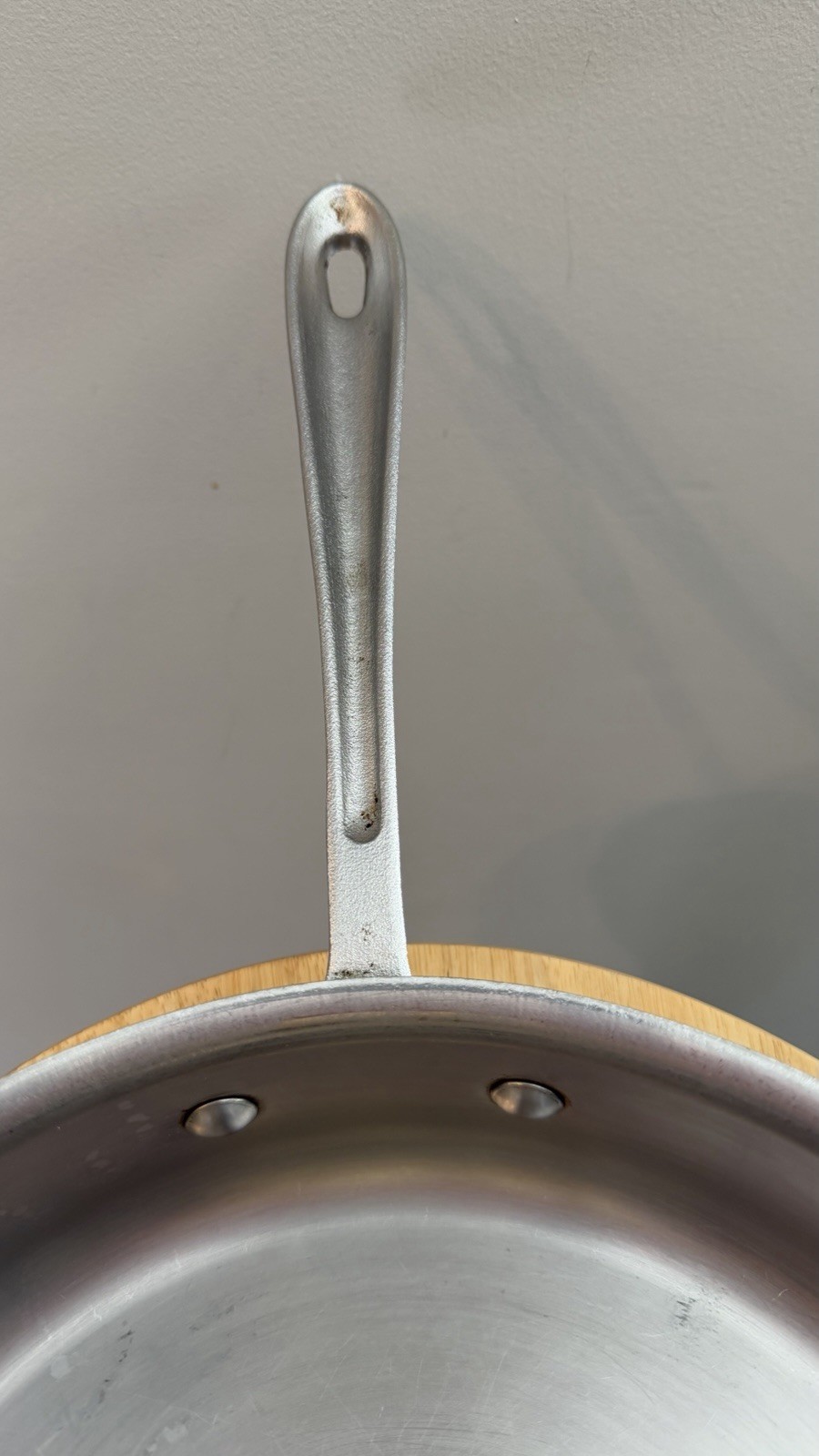 ALL-CLAD 3 Qt 11" Saute Pan Original MASTER CHEF 403 Stainless Vintage *No Lid*