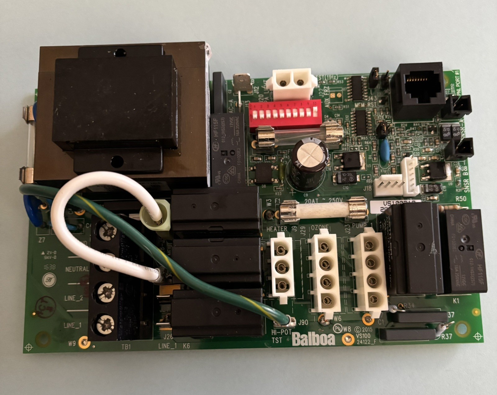 New Balboa VS100 Spa Hot Tub Circuit Board