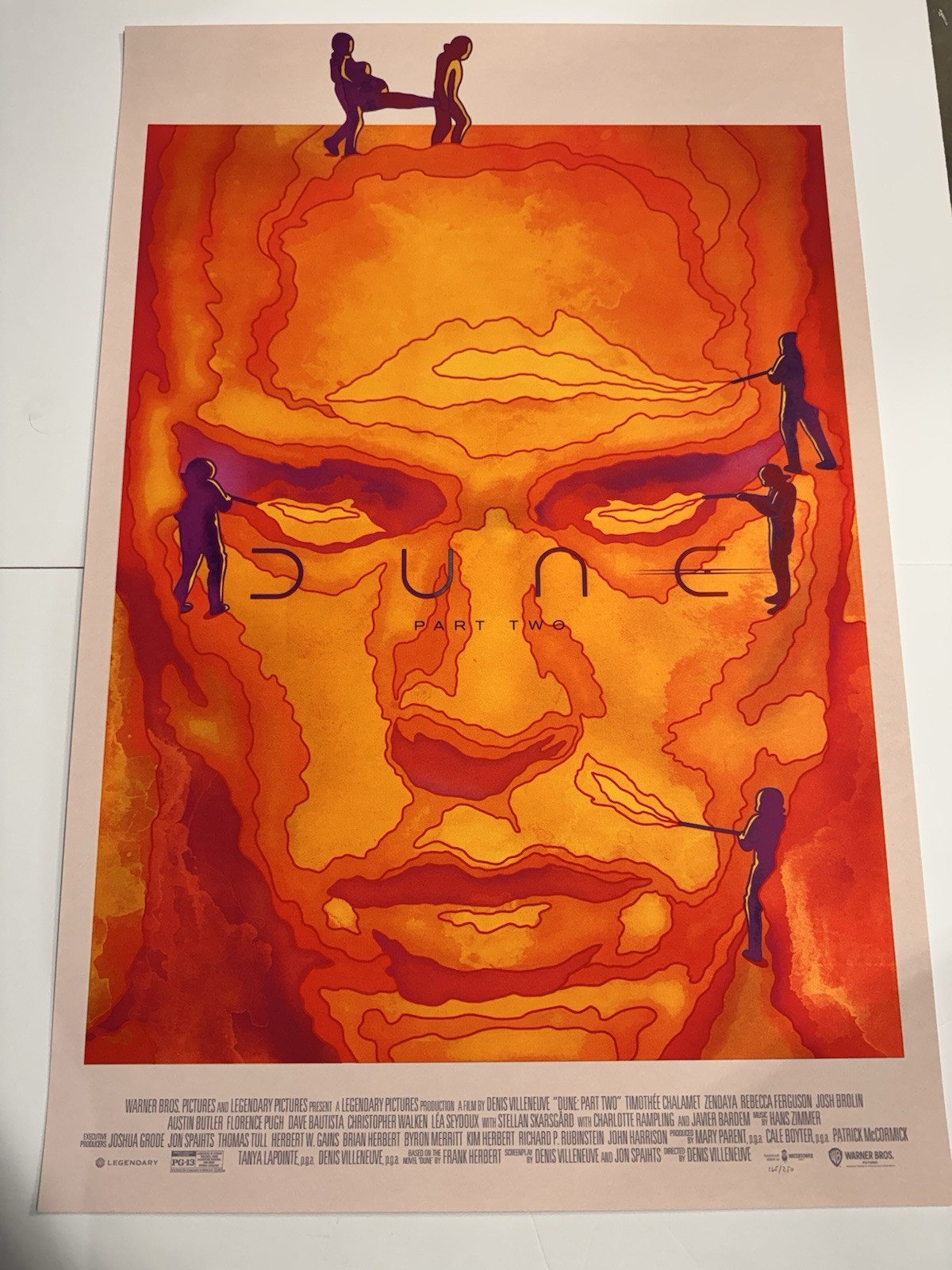 Dune Part 2 Print by Akiko Stehrenberger Coda Exclusive SDCC 24