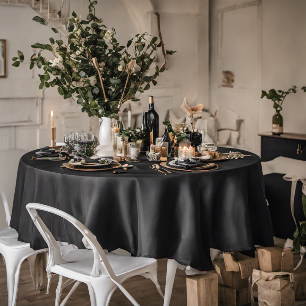 10 pc Round Tablecloth Table Cover Party Wedding Linen Colors Choose Size Color