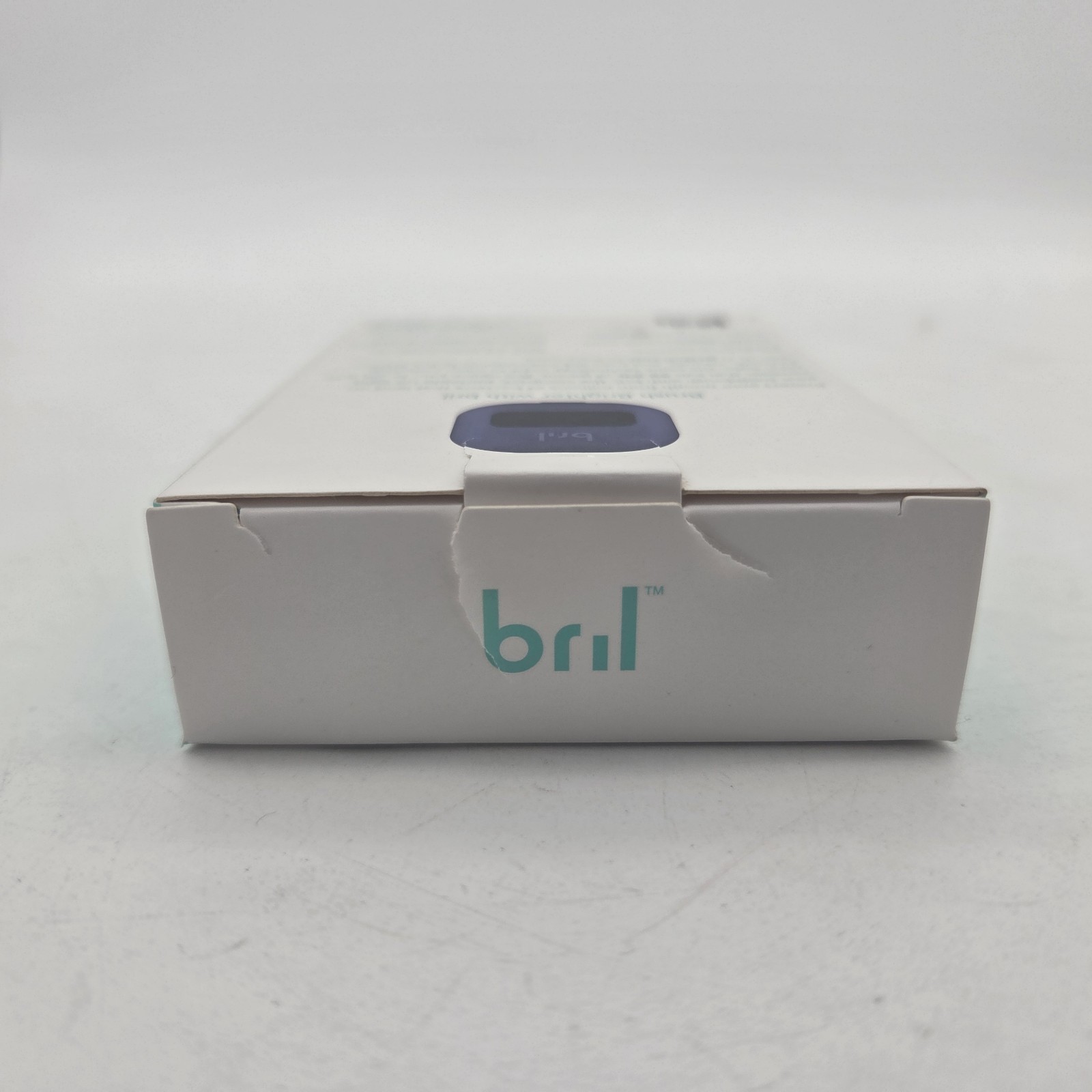 Bril UV Toothbrush Sterilizer Kills 99.9% of Bacteria USB Rechargeable Blue NEW