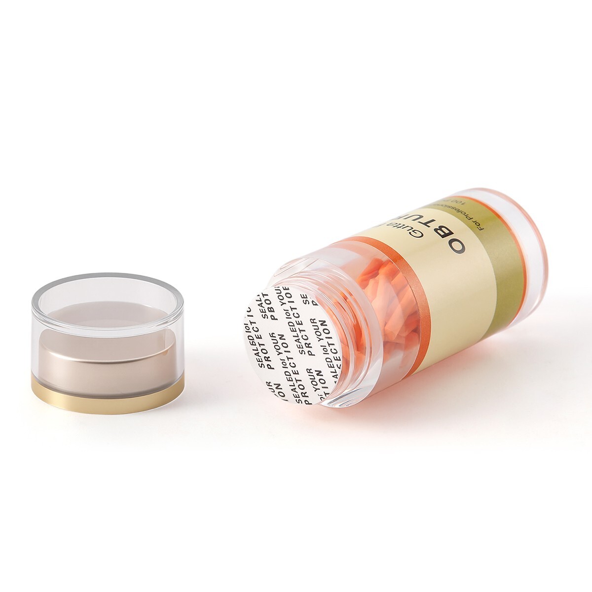 100pcs Dental Endodontic Gutta Percha Pellets Bar for Obturation System Pen/Gun