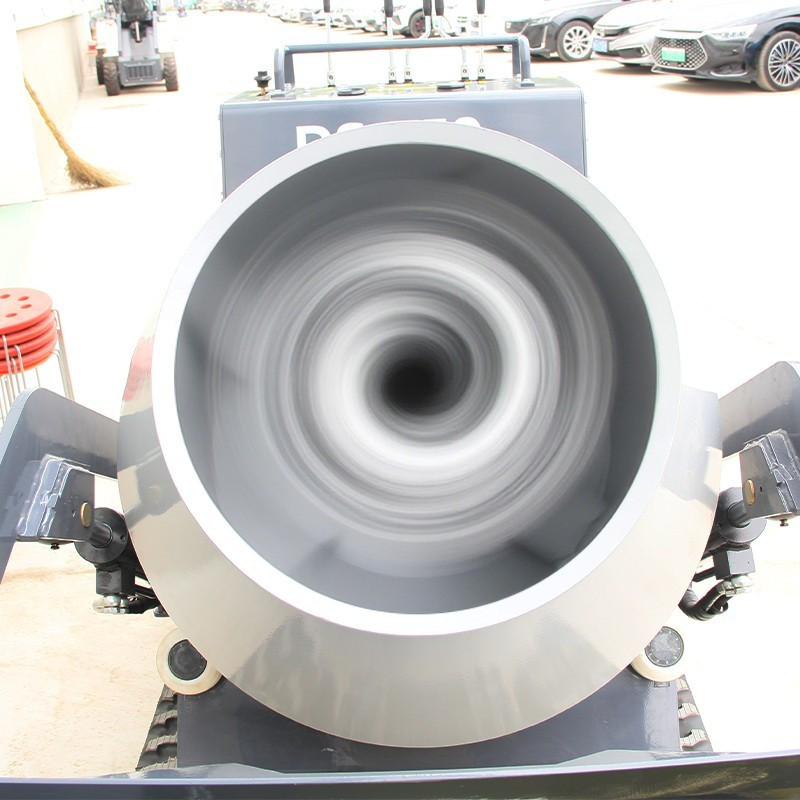 13.5HP Driven Crawler Type Mini Concrete Mixer Truck with B&S Gasoline Engine