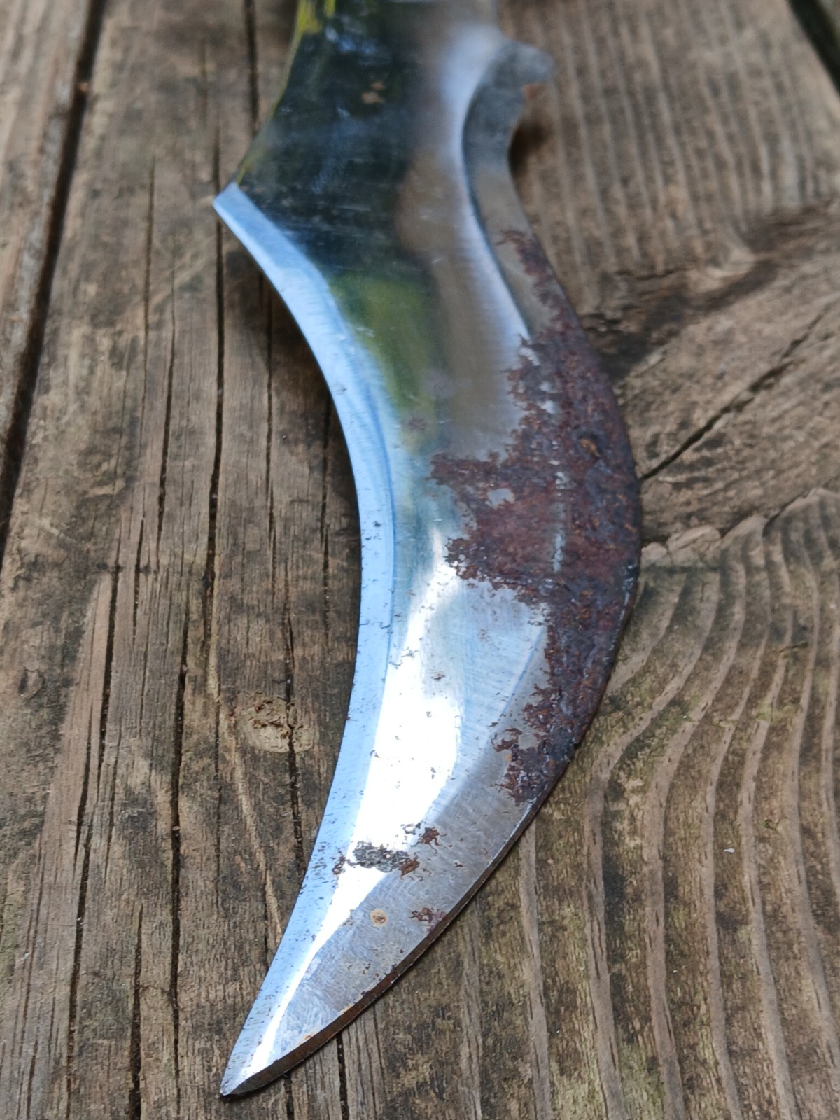 Large Vintage Cobra Snake Knife Occult Ritual Cult Blade 17" OOAK Unusual Unique