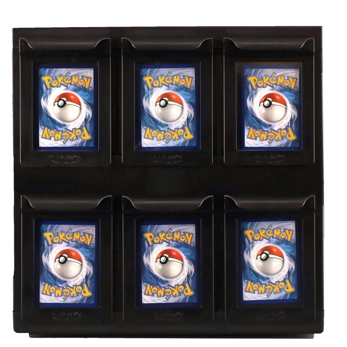 BCW Card Box Bin 6 Drawers Hold 1000+ Gaming / 700 Sports Cards Plastic Connect