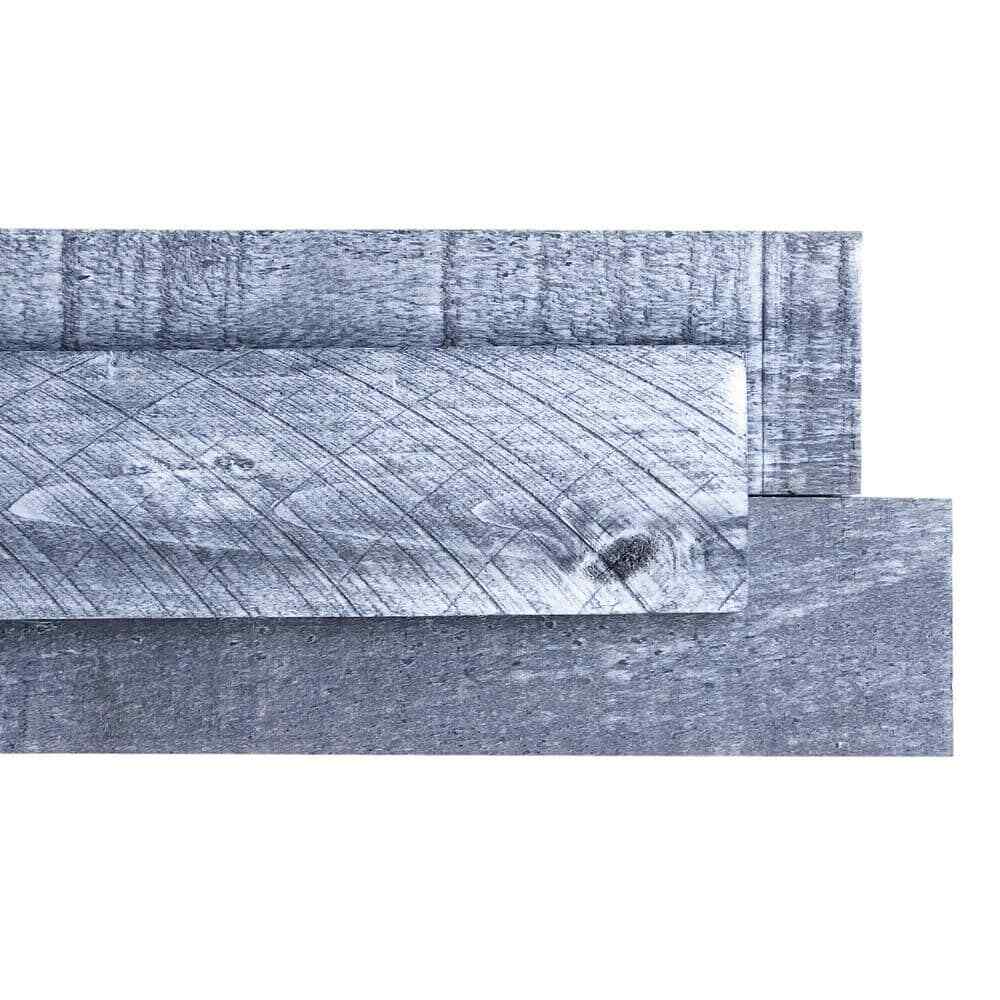 Weaber 1/2 In. X 4 In. X 4 Ft. White Wash Weathered Hardwood Board (8-Piece)