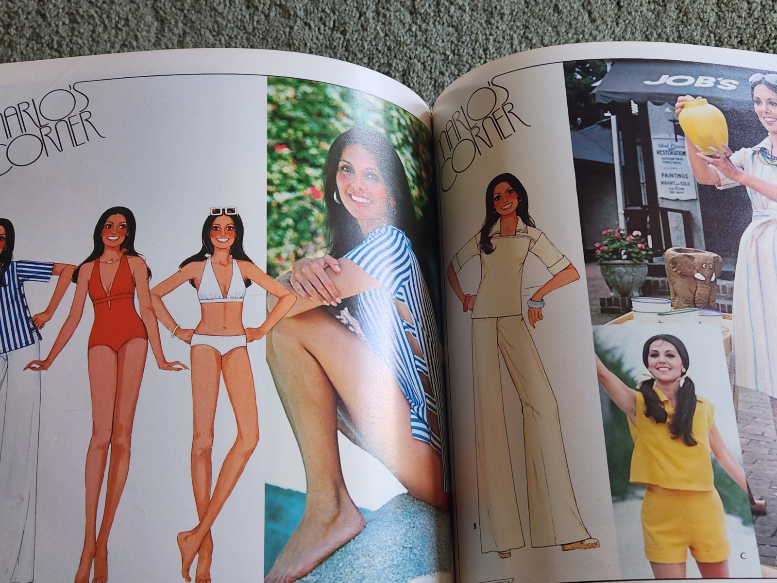 May 1976 McCall's HUGE Store Counter PATTERN CATALOG Halston Laura Ashley Marlo