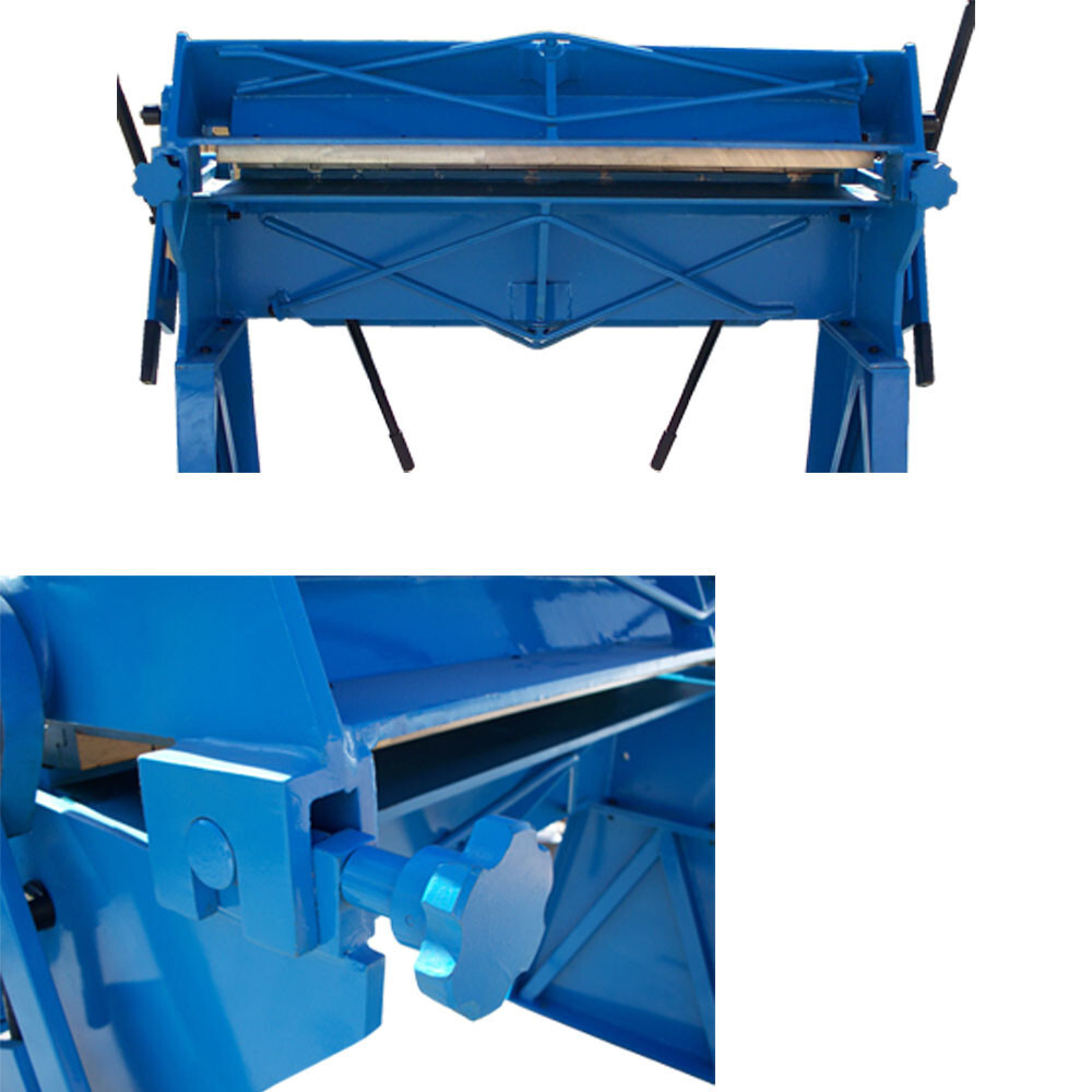 4 Ft. Pan Finger Brake Box Bender Bending 12 Gauge Bending Capacity 3" To 48"