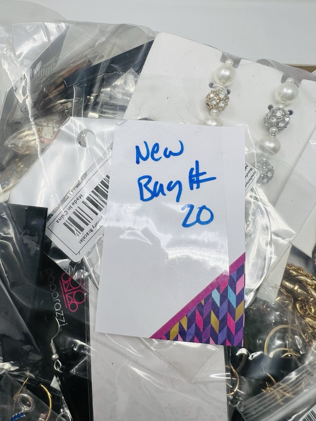 Mystery Jewelry Assorted New Necklace, Bracelet, Earring Lot of 5Lbs Wearable