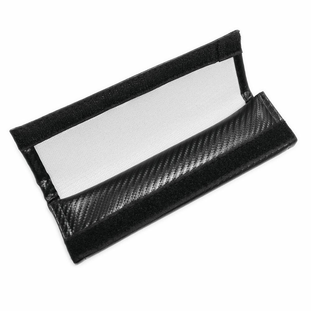 For Suzuki Carbon Car Seat Belt Cover Safety Shoulder Strap Cushion Pad Harness