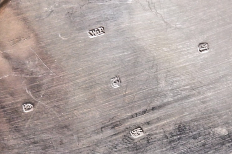 George III Sterling Silver TEA POT by, Wm Pitts LONDON, 1786