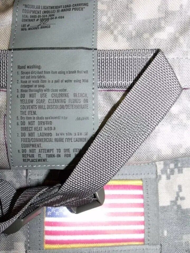 Complete USGI MOLLE Large Rucksack Field Pack Set Frame Pouches Straps ACU EXC