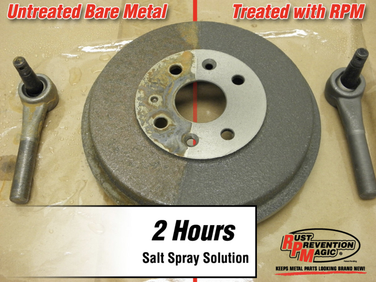 Rust Prevention Magic (RPM) – Award Winning & Lab Certified Rust Prevention 8 oz