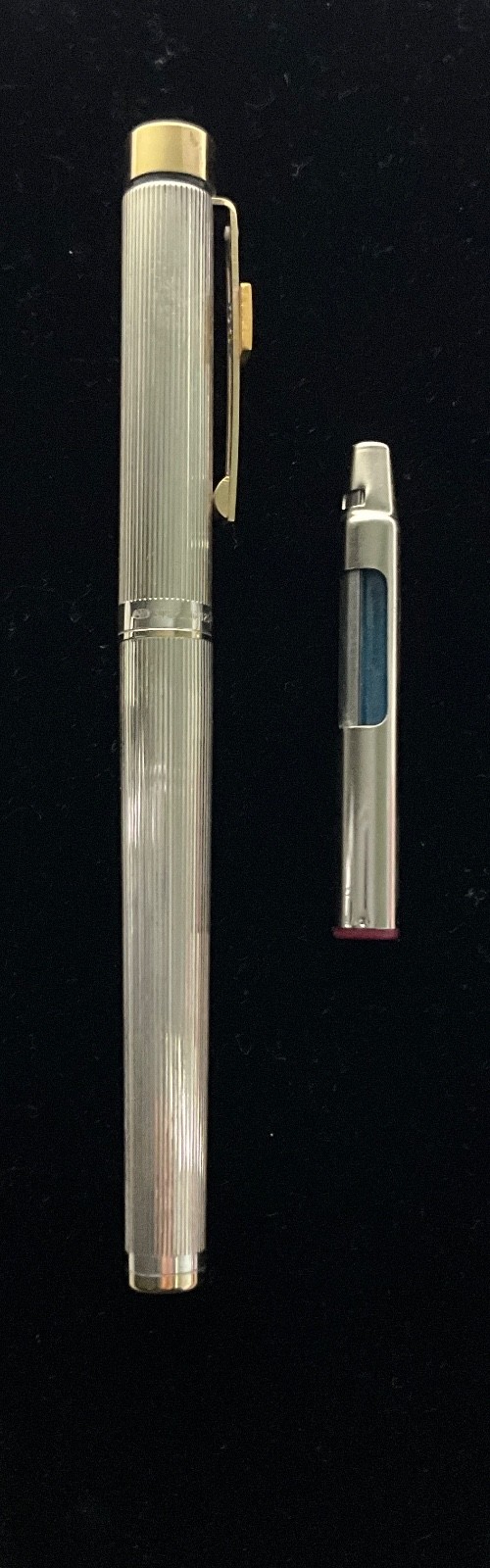 Sheaffer Imperial Sterling Silver Fountain Pen Made in USA - 14K Nib