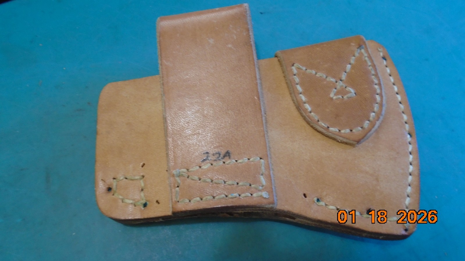 RH RUANA Bonner MT. M Stamp Hatchet / Leather Sheath 1962-1983 Unused Pristine