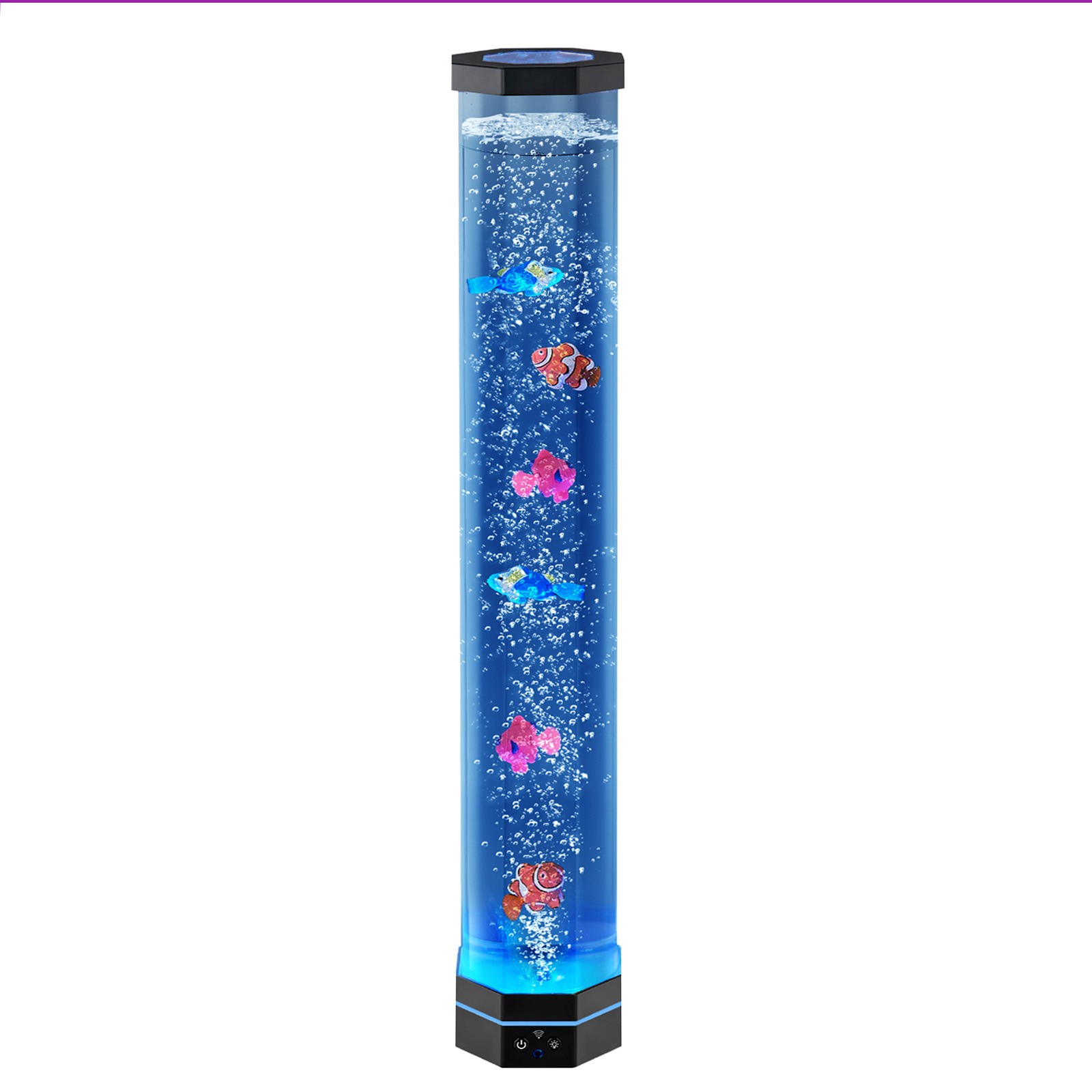 Bubble Tube Lamp 16 Color 2.67 ft Sensory Aquarium Lamp for Relief Calming