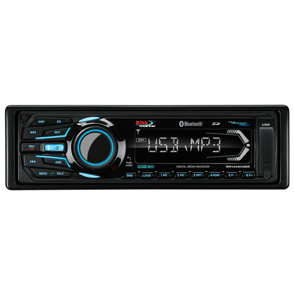 Boss Audio MR1308UABK Bluetooth? - Fully Marinized MP3-Compatible Digital Media