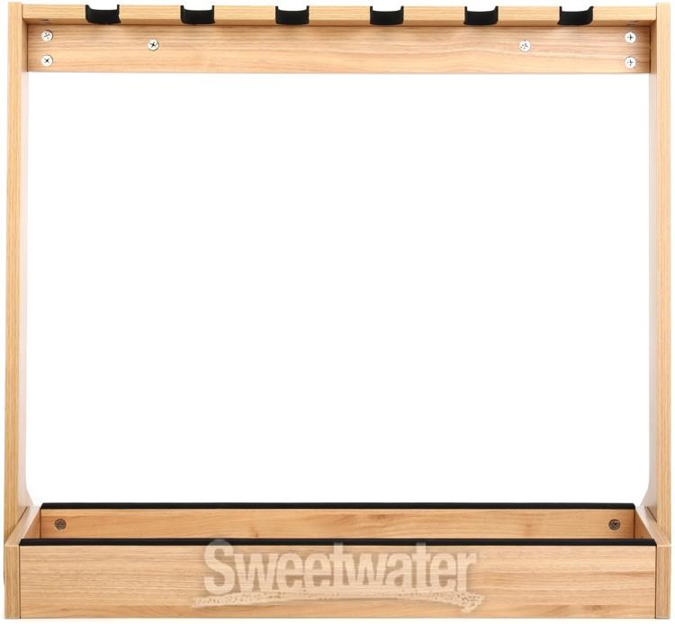 Gator Wooden Electric/Acoustic Guitar Rack for 6 Guitars - Maple